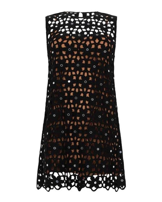 MICHAEL Michael Kors Black Mini Abito