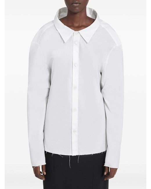 MM6 by Maison Margiela White Shirt
