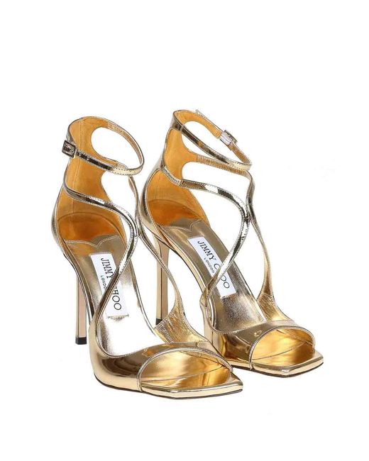 Jimmy Choo Metallic Azia 95 Sandal