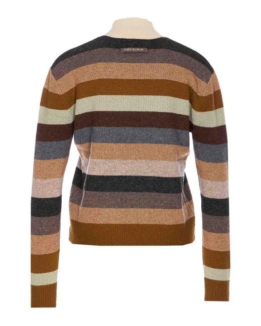 Tory Burch Multicolor Merino Sweater