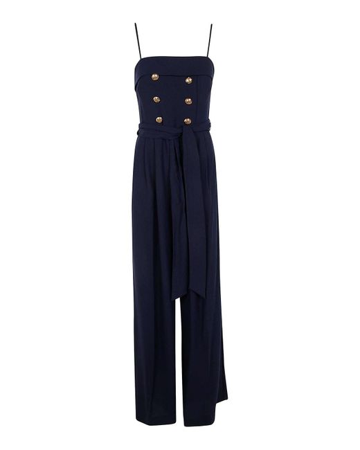 Ralph Lauren Blue Jayette Jumpsuit