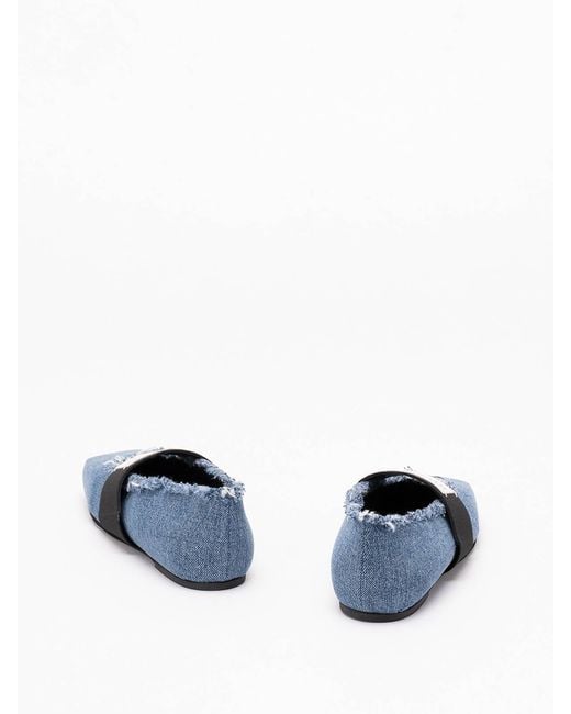 Givenchy Blue Ballerinas