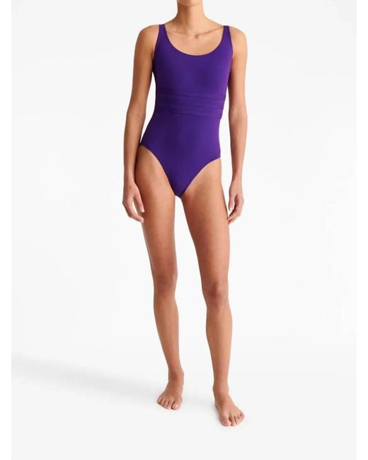 Eres Purple Swim Suit With Frontal France Size