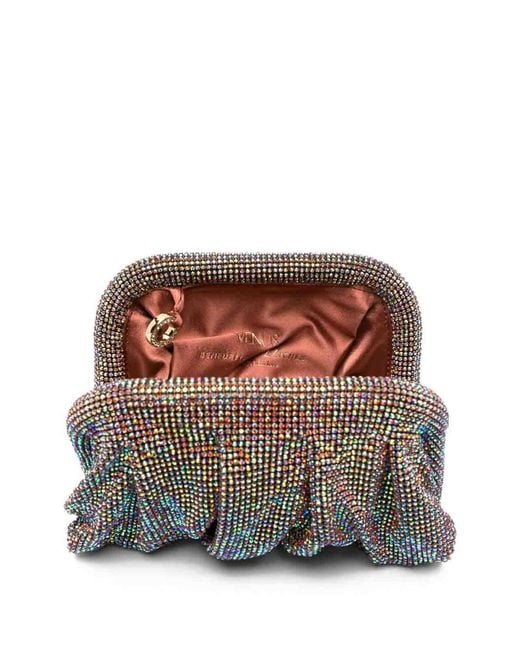 Benedetta Bruzziches Gray Venus La Petite Clutch