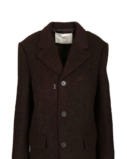 DUNST Black Structured Coat