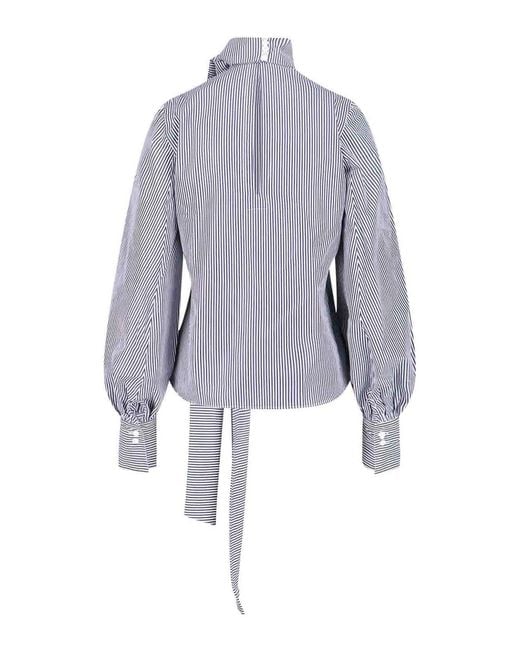 Finamore 1925 Blue Blouse
