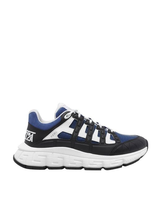 Versace Blue Trigreca Sneakers for men