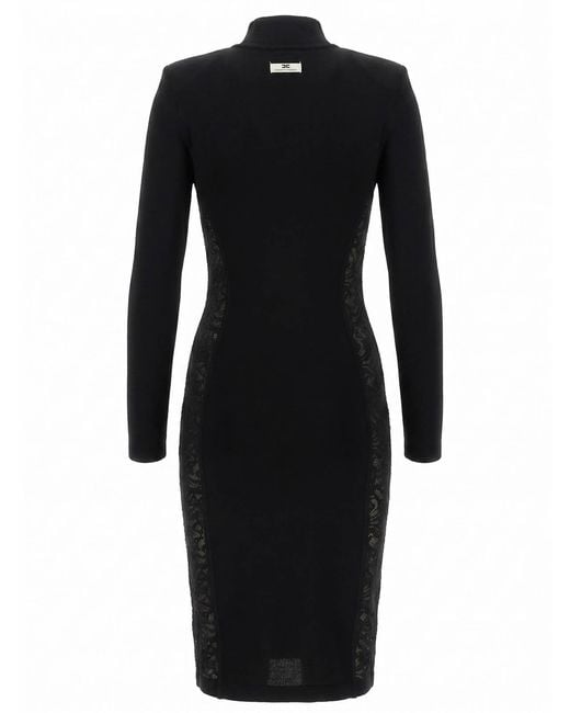 Elisabetta Franchi Black Dress