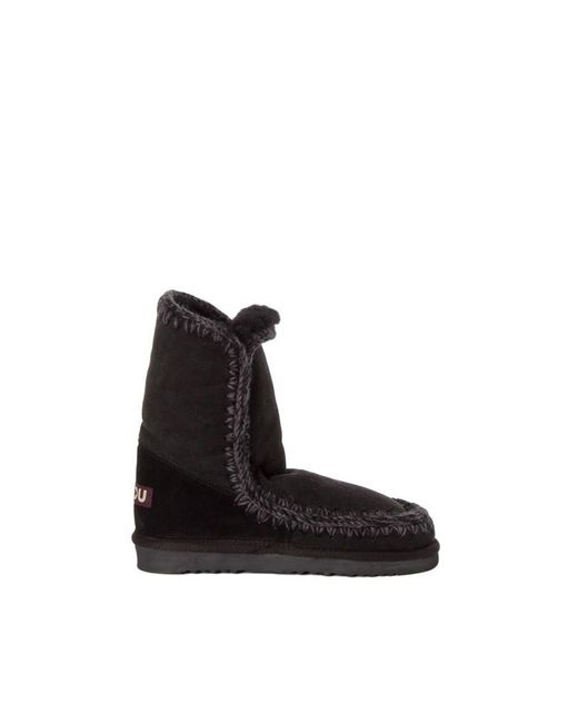 Mou Black Eskimo Boots