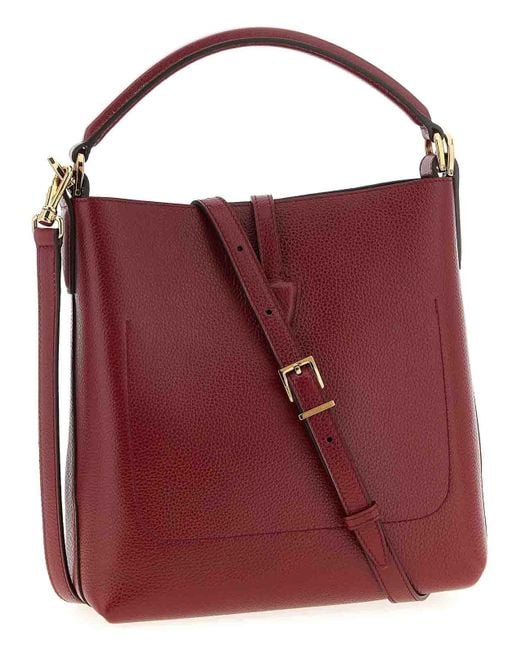 Tod's Red Mini Bucket Bag