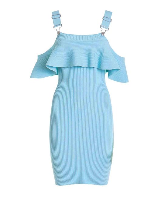 Moschino Blue Midi Dress