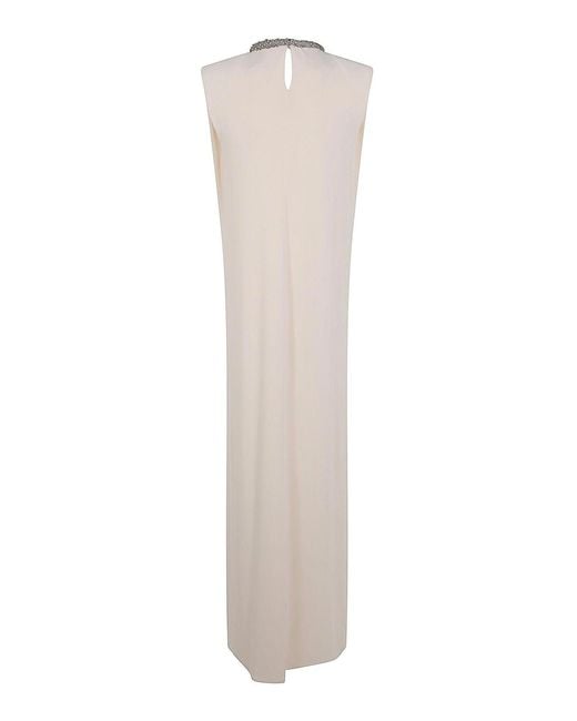 Elisabetta Franchi White Carpet Long Dress