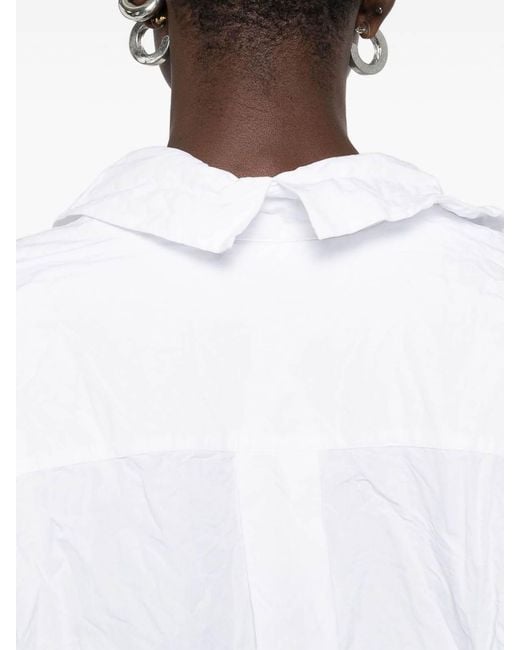 Daniela Gregis White Cotton Shirt