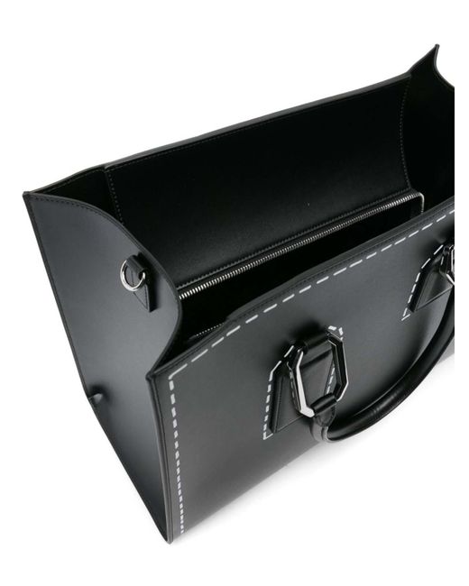 Emporio Armani Black Medium Tote Bag