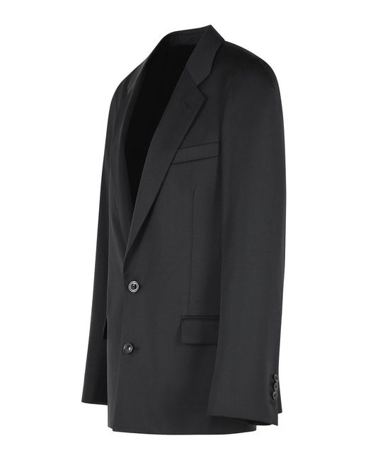 Maison Margiela Black Virgin Wool Blazer