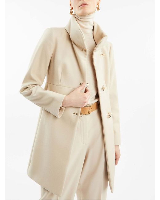 Fay Natural Virgin Coat