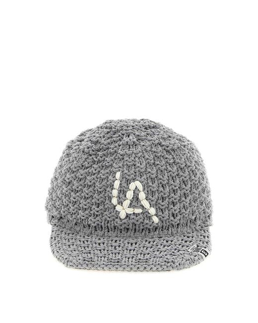 Maison Mihara Yasuhiro Gray La Knit Cap for men
