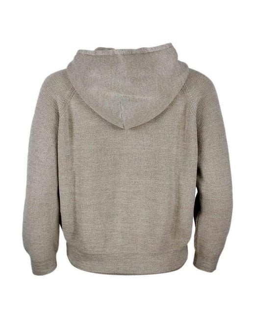Eleventy Gray Sweater