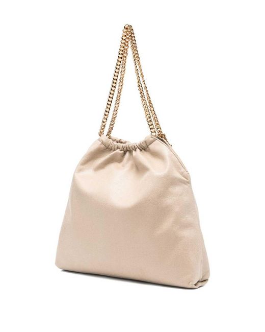 Stella McCartney Natural Falabella Shoulder Bag Vegan Leather