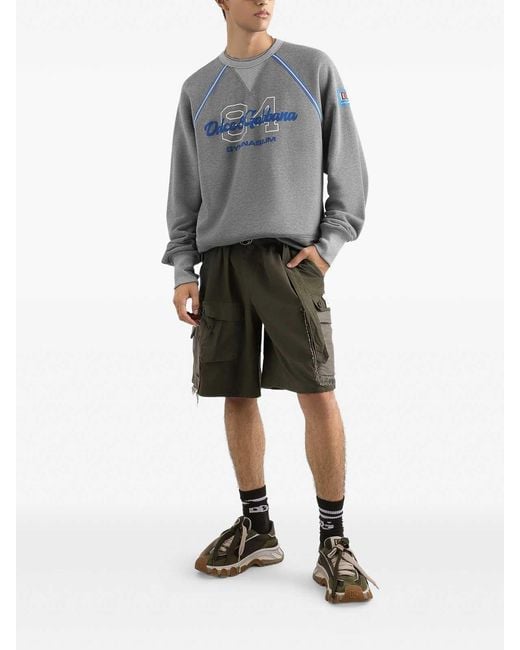 Dolce & Gabbana Gray Sweatshirt for men