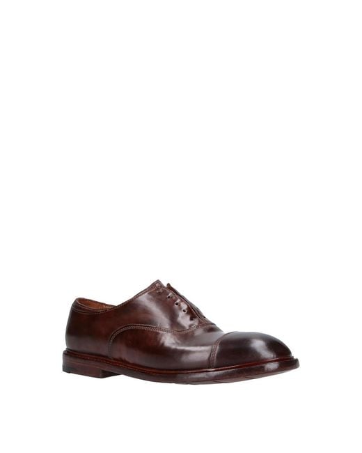 Premiata Brown Abner Derby Shoes for men