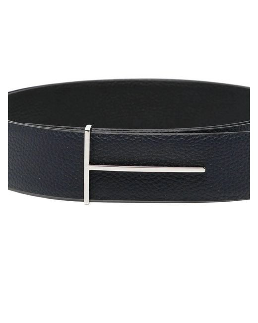 Tom Ford Black Belt for men