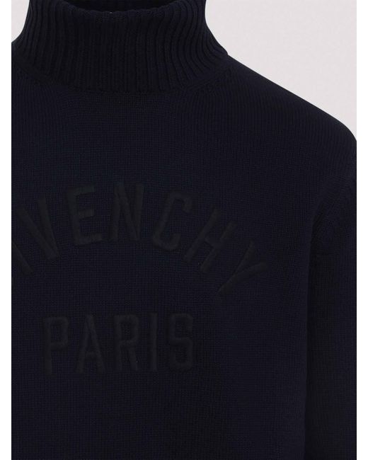 Givenchy Blue Sweater Pullover for men