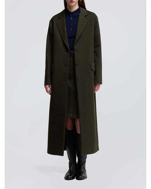 Aspesi Black Military Coat