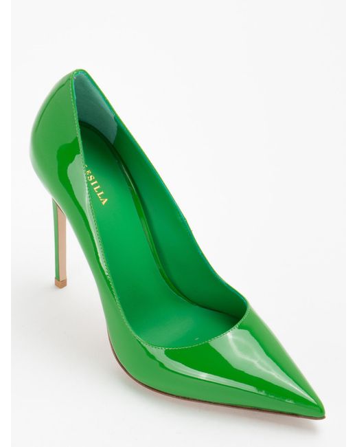 Le Silla Green High-heel Shoes