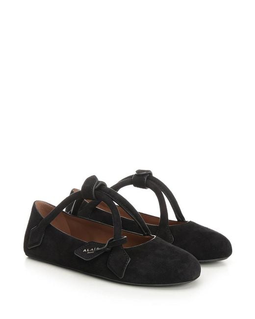 Alaïa Black Le Teckel Ballerina