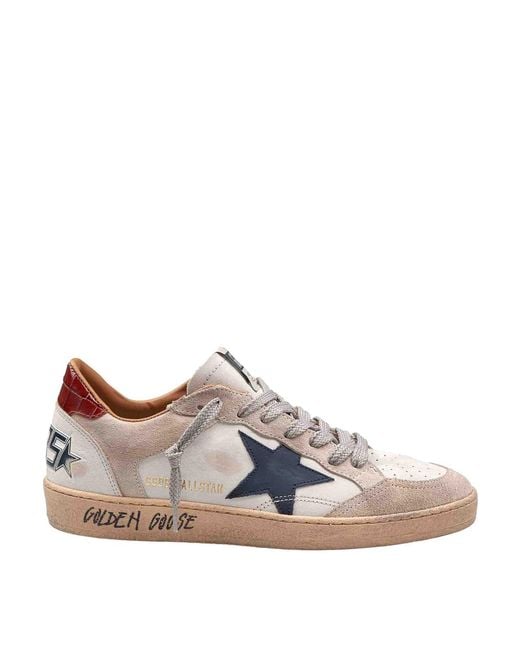 Golden Goose Deluxe Brand Brown Ball Star Double Quarter for men