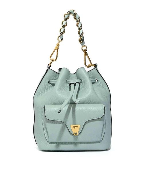 Coccinelle Blue Beat Generation Small Bag