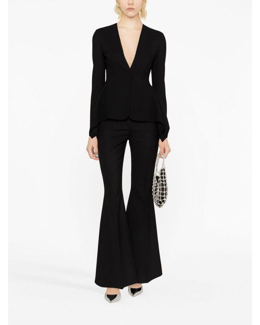 Blumarine Black Single-Breasted Jacket