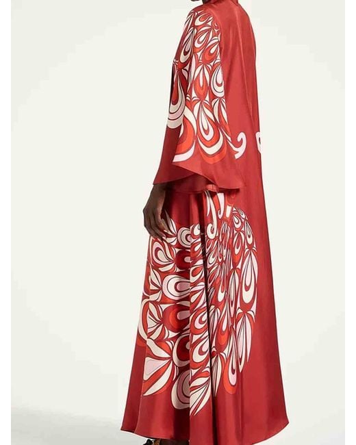 LaDoubleJ Red Silk Pants