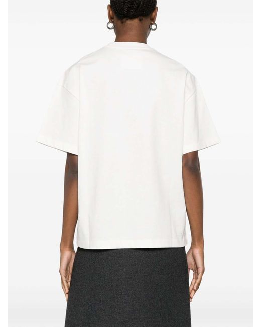 Jil Sander Multicolor Round Neck