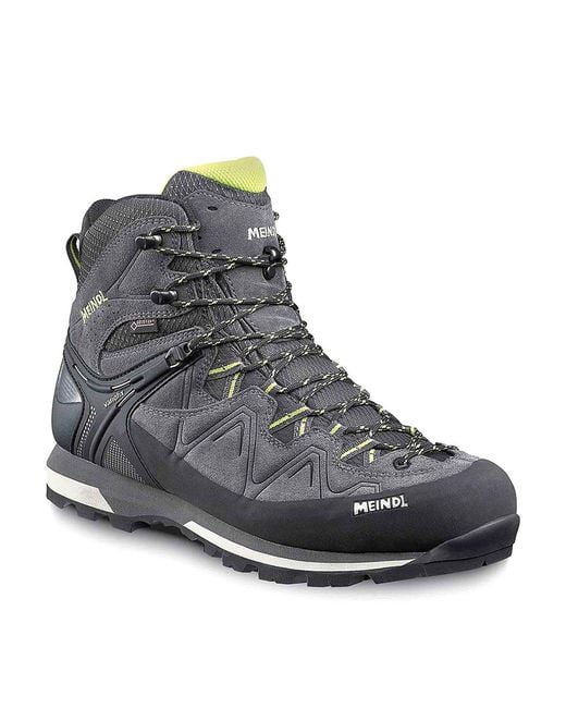 Meindl Gray Trekking Shoes for men