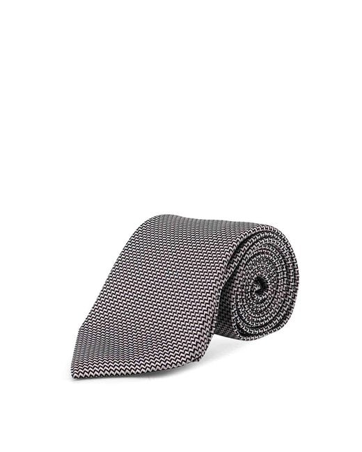 Tom Ford Gray Silk Tie for men
