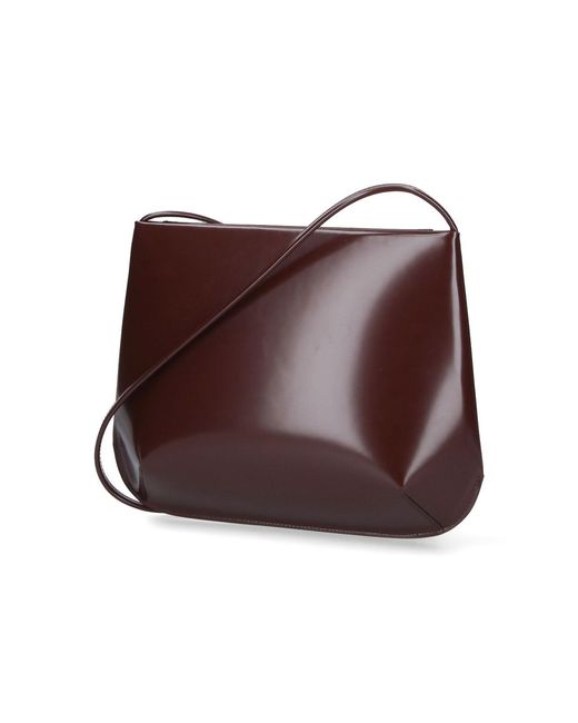 Faune Brown Shoulder Bag Loge