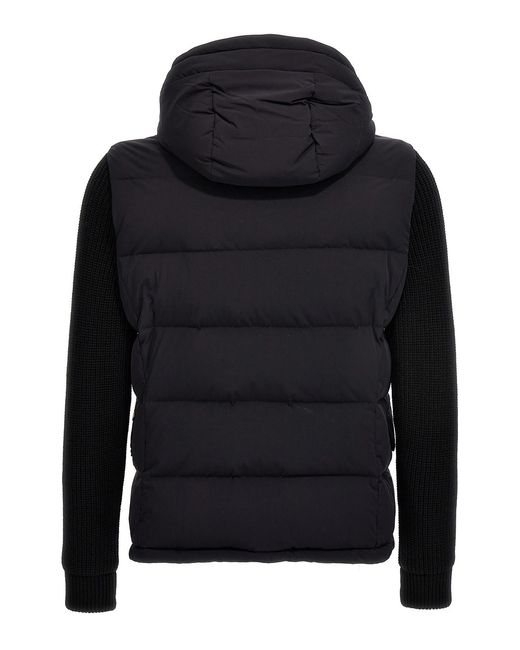 Moorer Black Foscolo Down Jacket for men