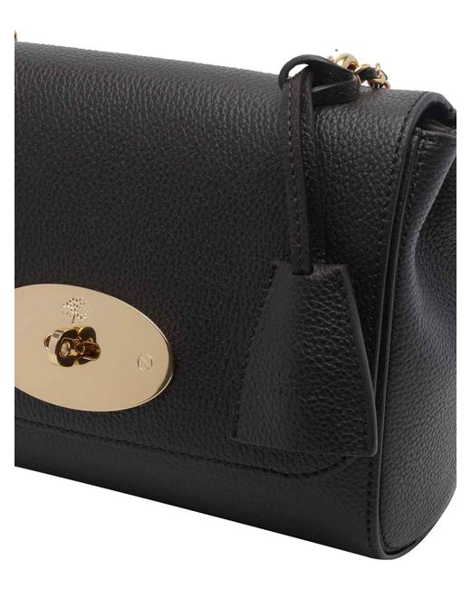 Mulberry Black Ebony Lily Shoulder Bag
