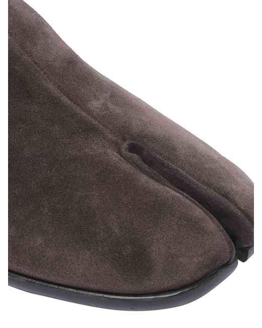 Maison Margiela Brown Tabi Loafers for men