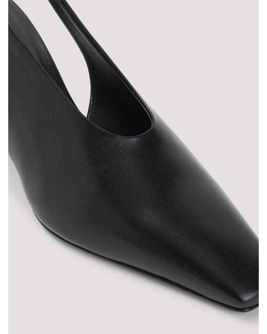 Giorgio Armani Black Nappa Decollet