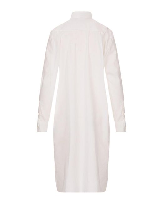 Jil Sander White Dress