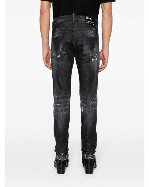DSquared² Black Skinny Denim for men