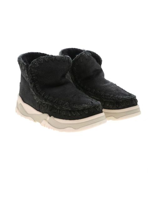 Mou Black Eskimo Trainer Sneakers