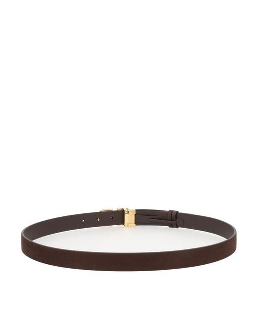 Ferragamo White Reversible Belt