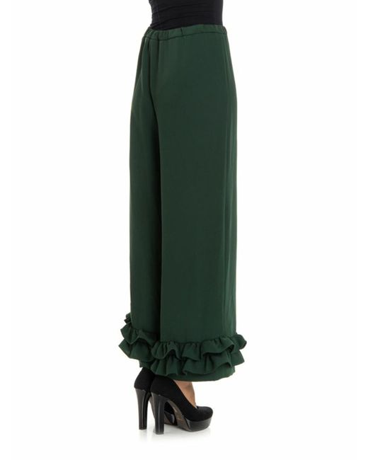 Vivetta Green Palazzo Pants