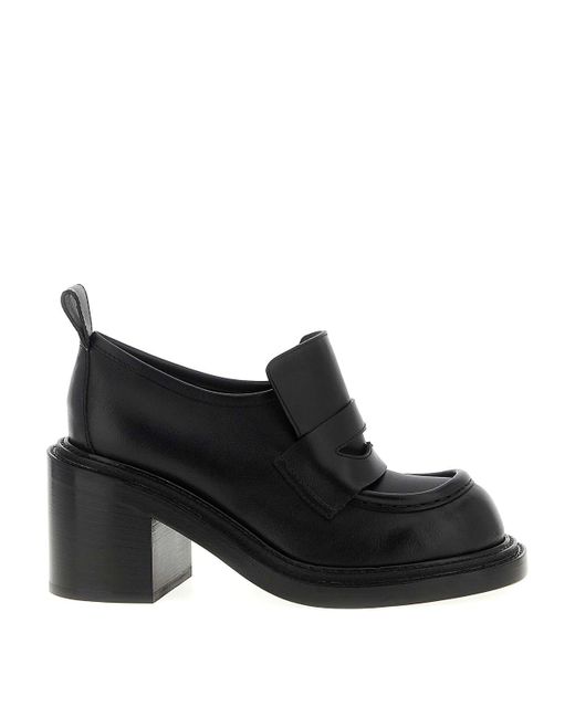 Moschino Black Olivia Loafers