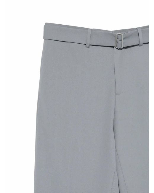 Lardini Gray 'Drop Reg' Pants for men