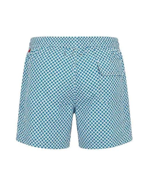 Kiton Blue Swimsuit for men